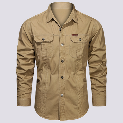 Franklin - Casual Long-sleeved Shirt