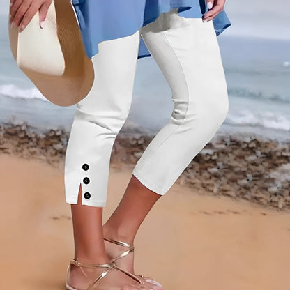 Catrin - Fashionable Cropped Pants