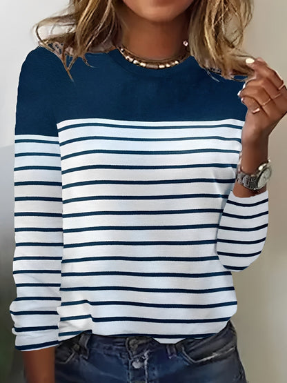 Samantha - Women's Long-Sleeve Shirt - Trendy and Casual