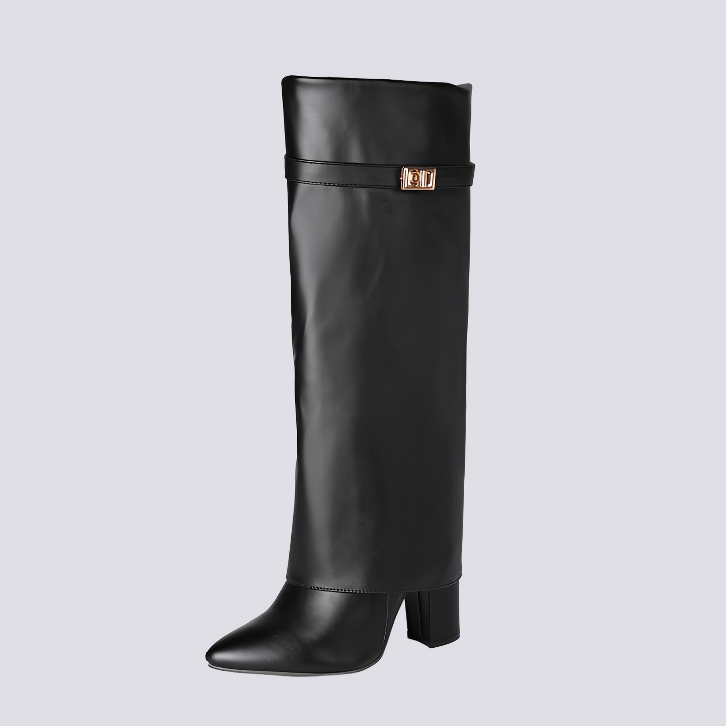 Jacqueline - Fashionable Boots with Chunky Heel