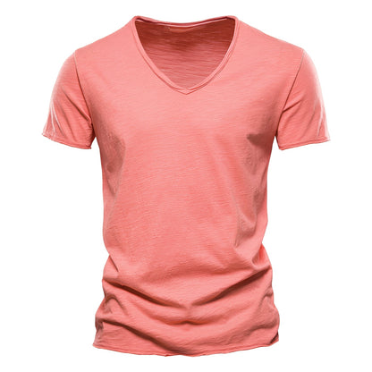 Norton - Comfy V-neck T-shirt