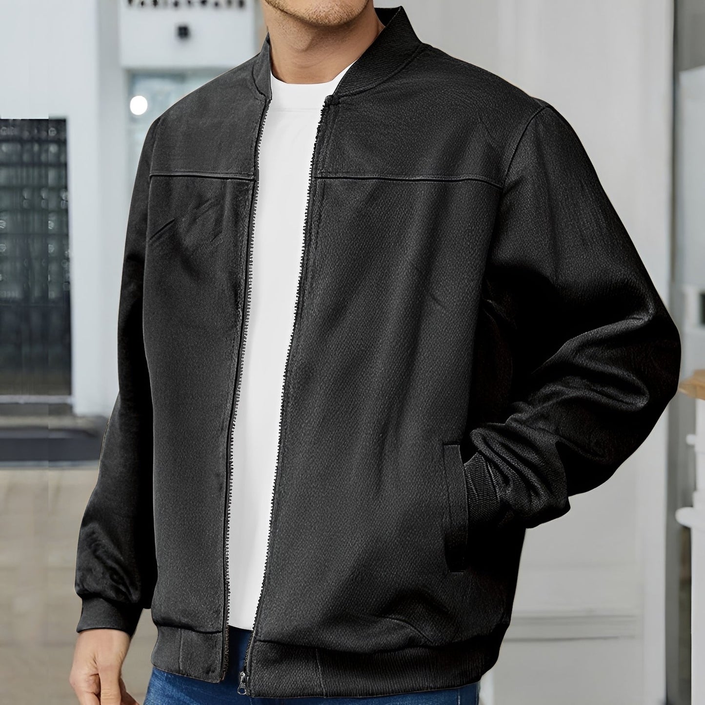 Aiden – Men's bomber jacket – Relaxed style