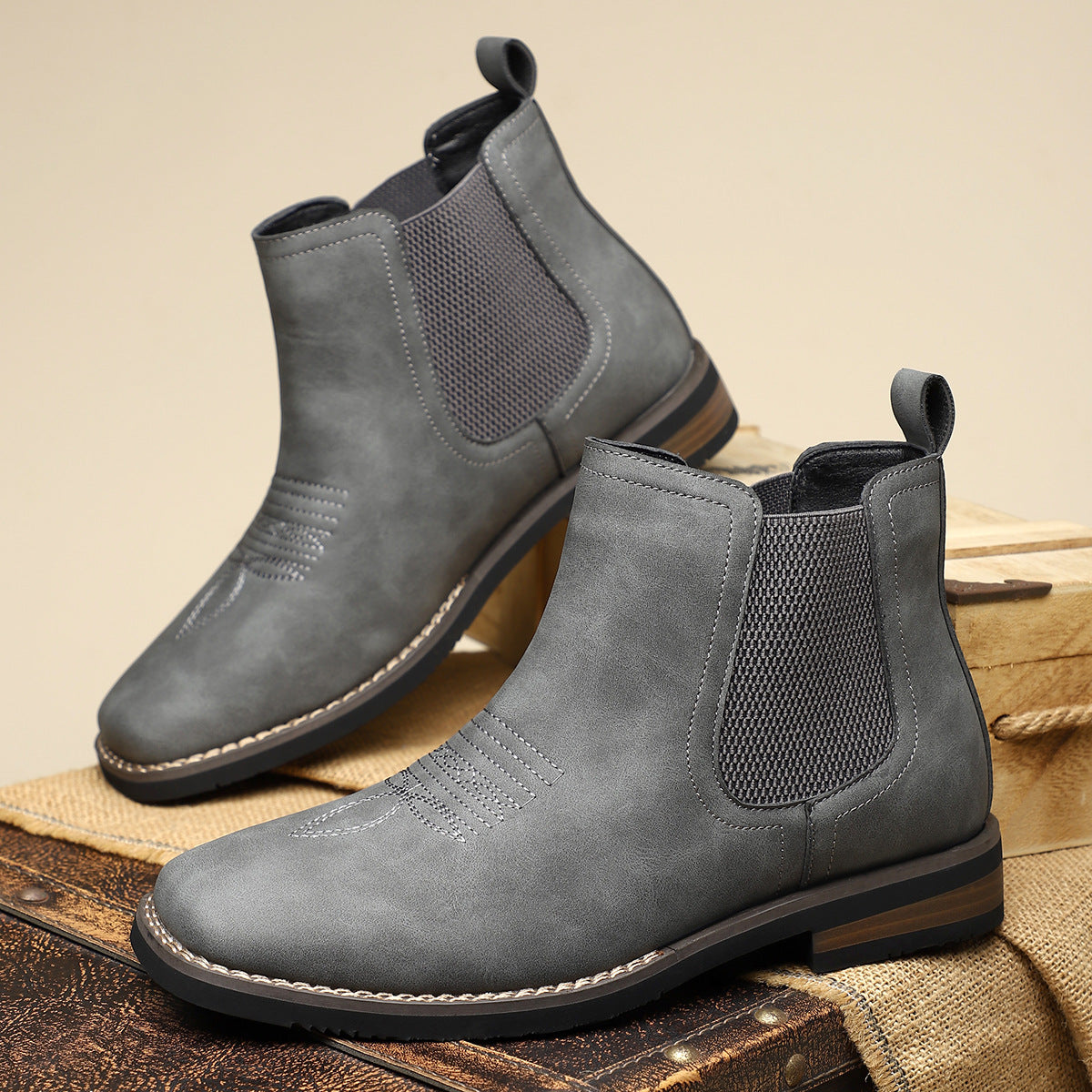 Carson - Trendy Mid-Height Boots