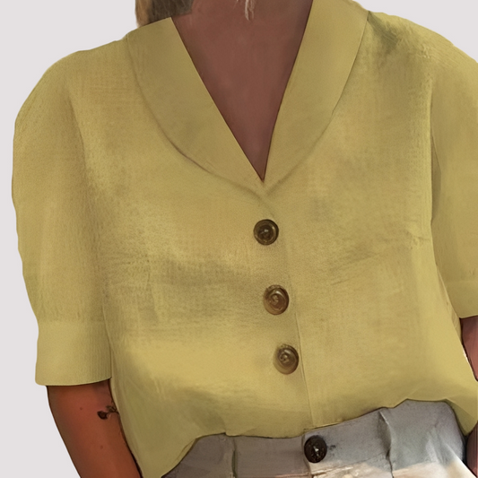 Mariyah - Trendy V-Neck Blouse