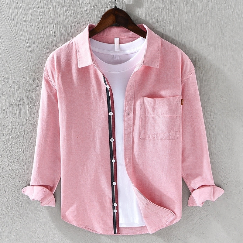 Oskar - Fashionable Long-Sleeve Shirt