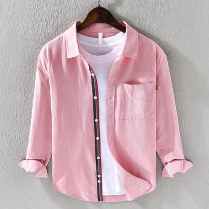 Oskar - Fashionable Long-Sleeve Shirt