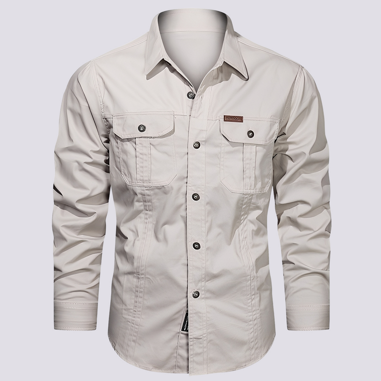 Franklin - Casual Long-sleeved Shirt