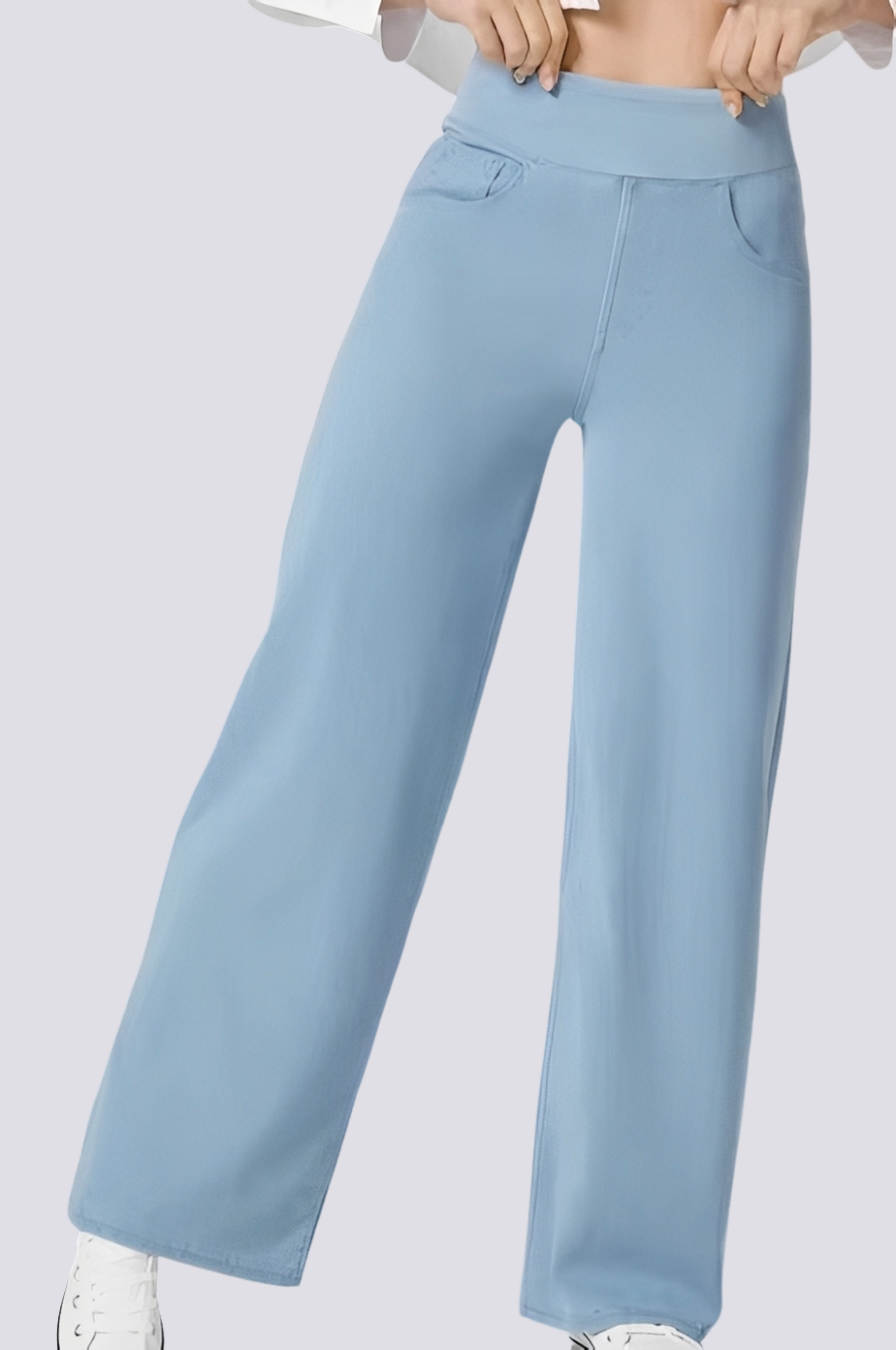 Carrie - Fashionable High-Waisted Pants