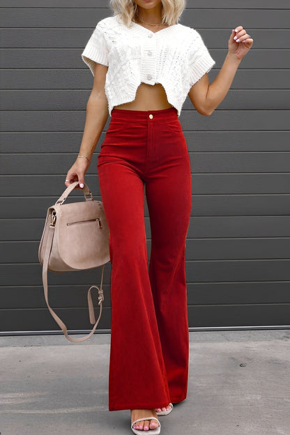 Jacqueline - Women's Trousers - Stylish and Flared