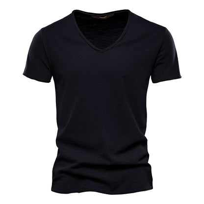 Norton - Comfy V-neck T-shirt