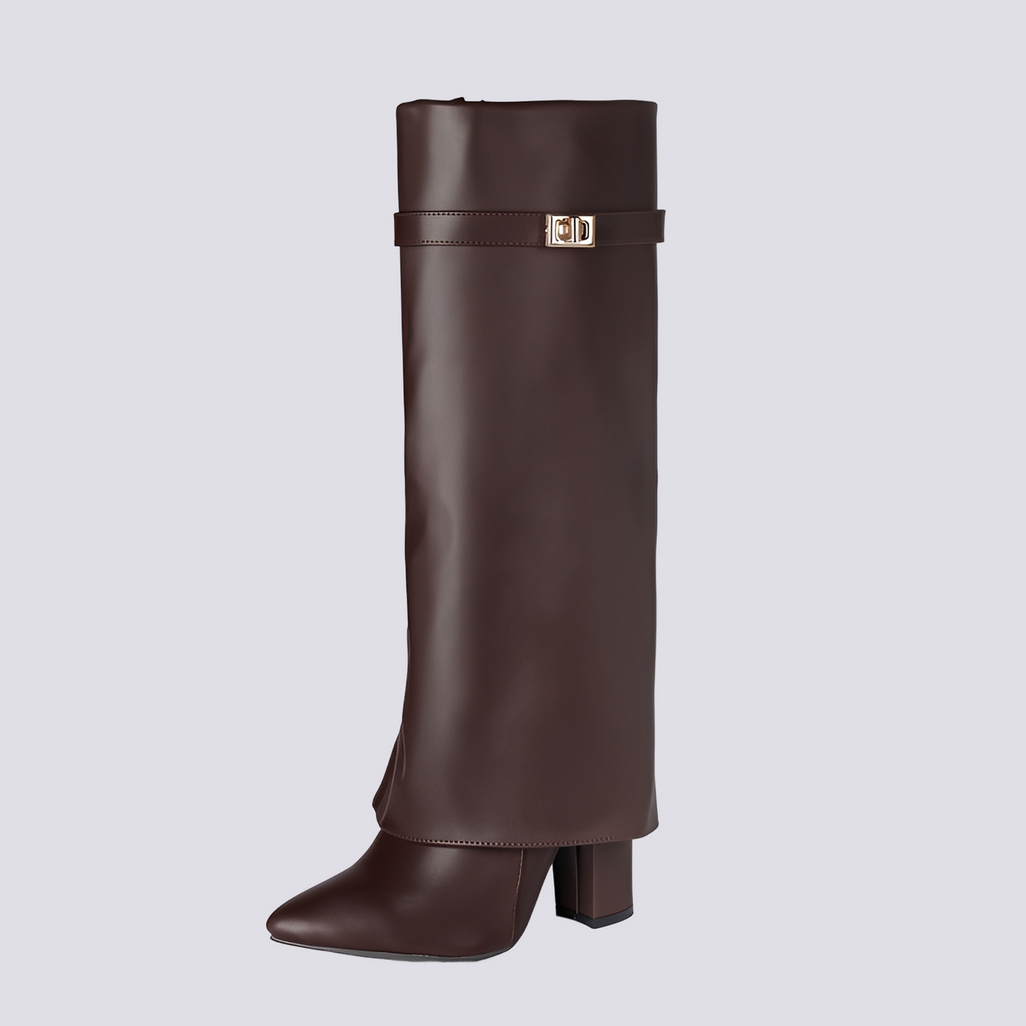 Jacqueline - Fashionable Boots with Chunky Heel