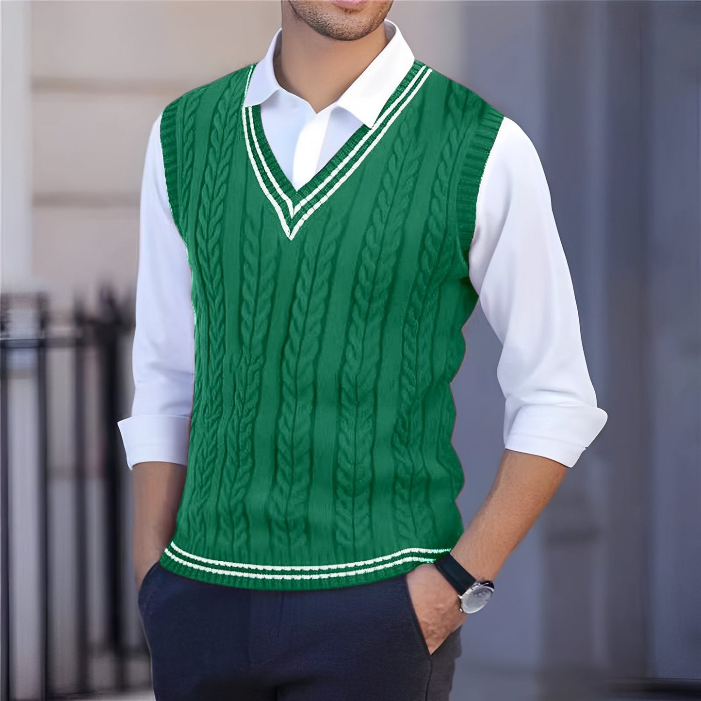 Bobbie - Trendy V-neck Vest