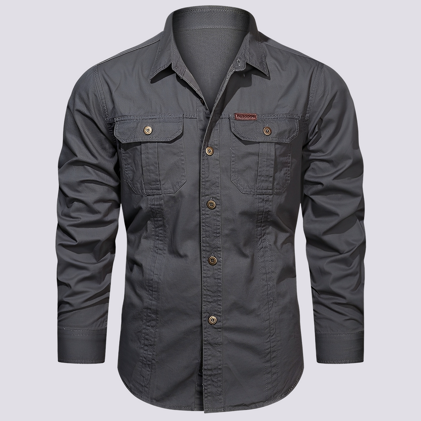 Franklin - Casual Long-sleeved Shirt