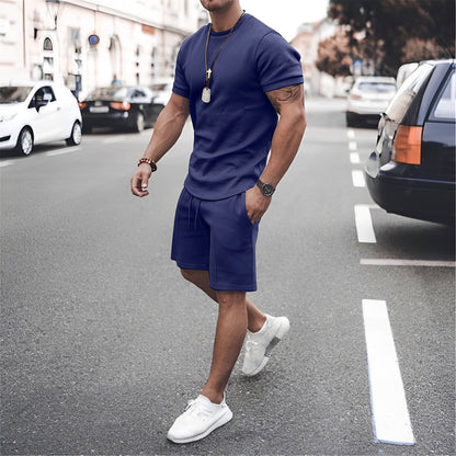 Stevie - Men's Casual Two-piece Outfit