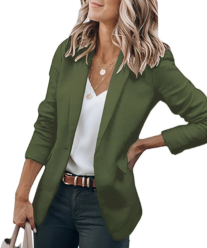Fannia - Trendy single-button women's blazer