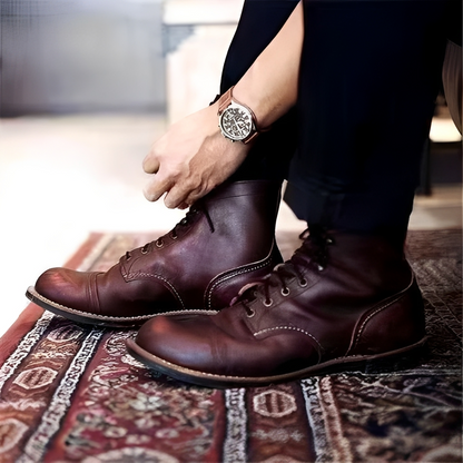 Hanzo - Men's traditional lace-up boots
