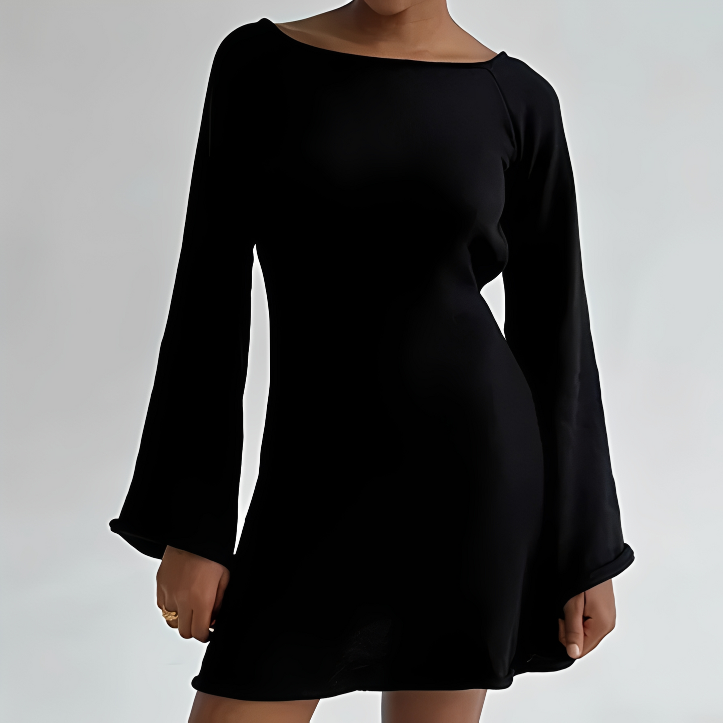 Aryana - Stylish long-sleeve summer dress for women