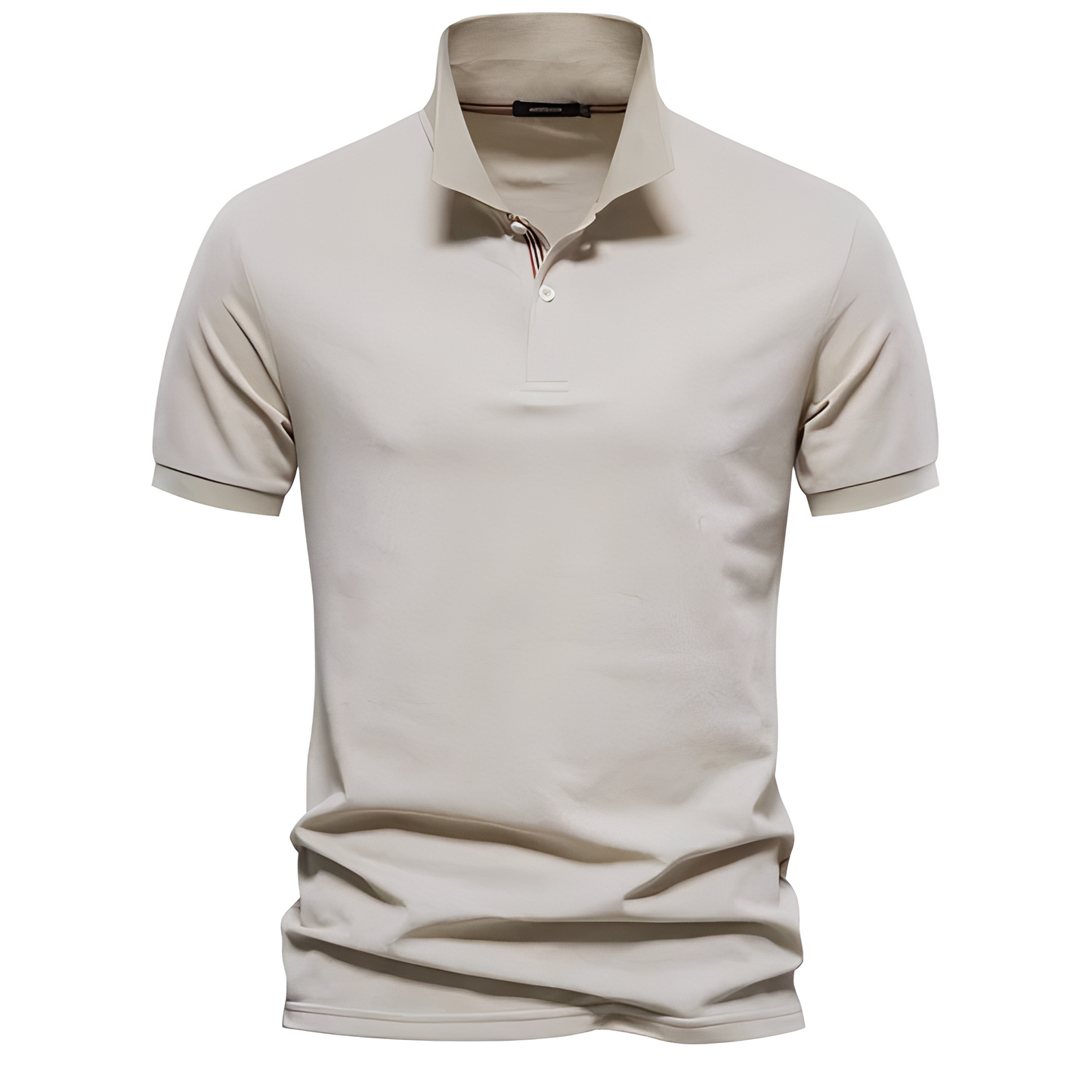 Alfred - Elegant men's short-sleeve polo