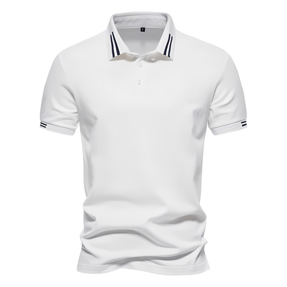 Julius - Fashionable men's polo with short sleeves