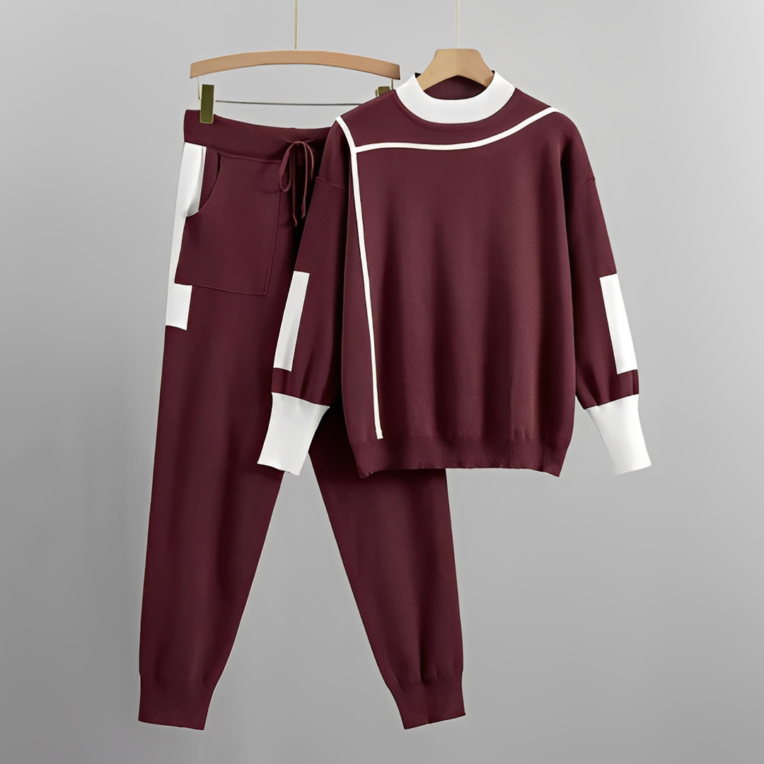 Maebelle - Stylish women's two-piece set
