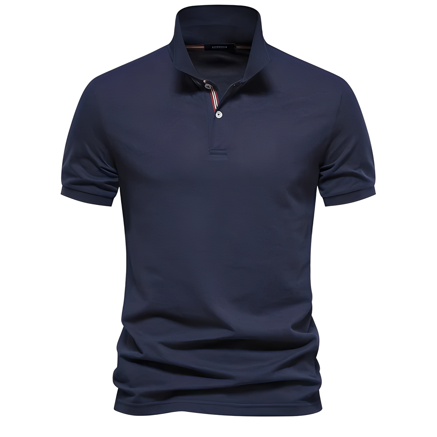 Alfred - Elegant men's short-sleeve polo