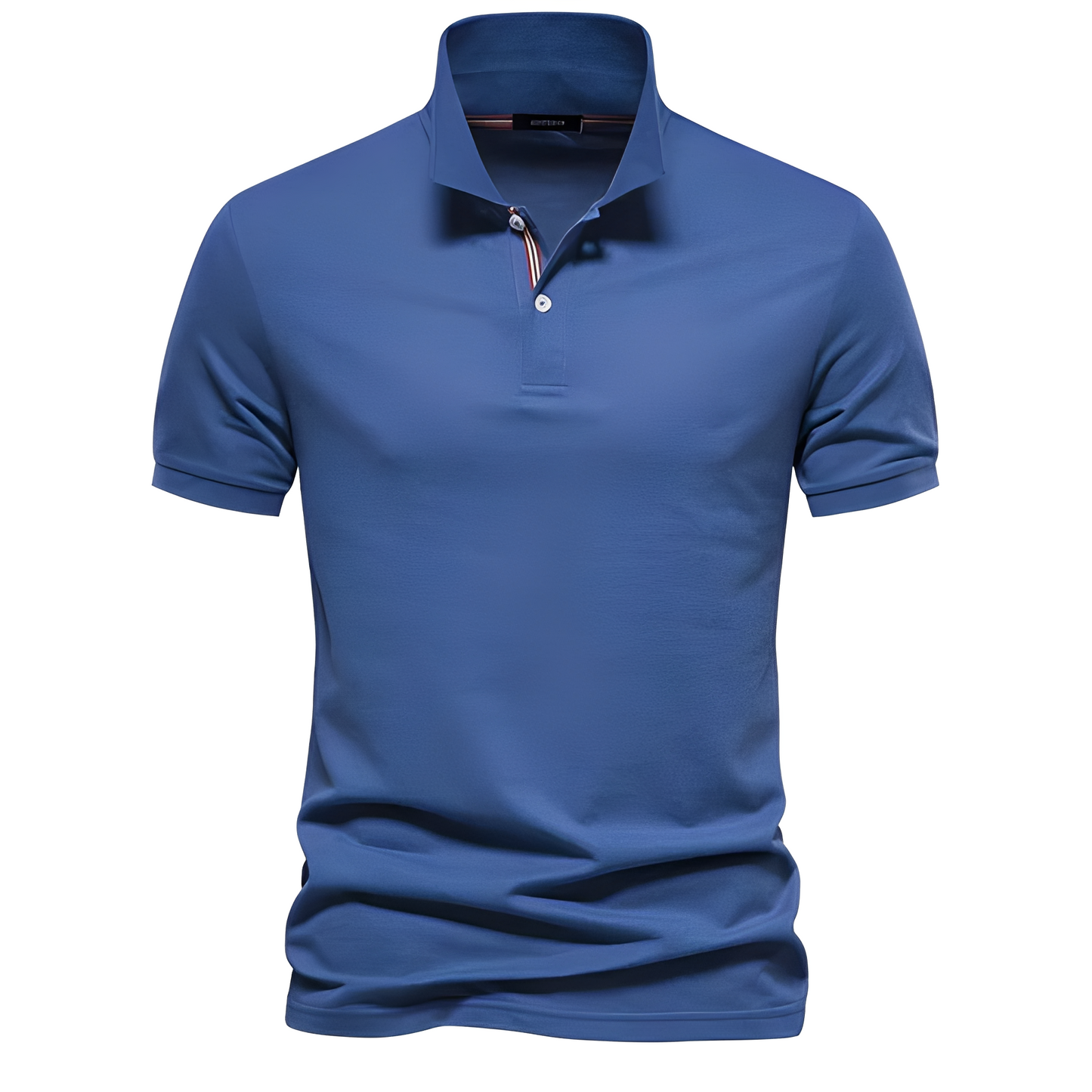 Alfred - Elegant men's short-sleeve polo