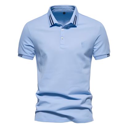 Julius - Fashionable men's polo with short sleeves