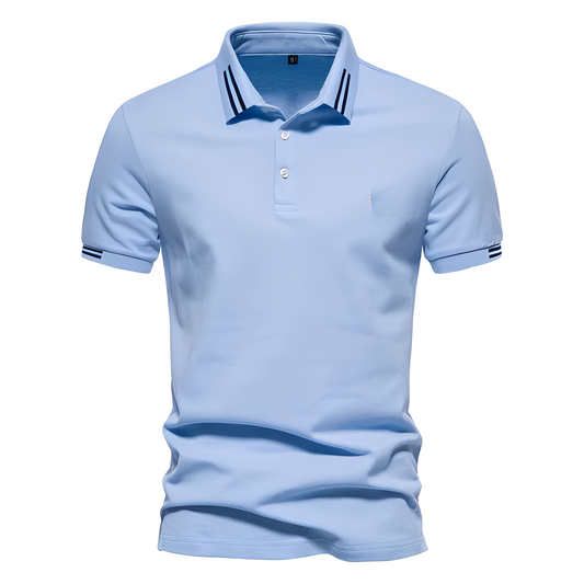 Julius - Fashionable men's polo with short sleeves