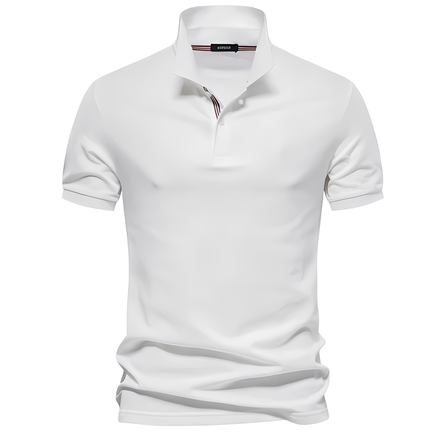 Alfred - Elegant men's short-sleeve polo