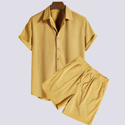 Alfred - Casual Beachwear Ensemble