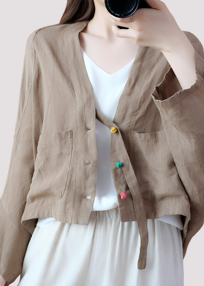 Tilly - Women's casual, easy-going cardigan with pockets