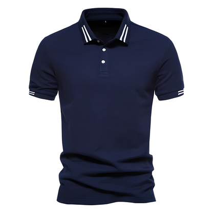 Julius - Fashionable men's polo with short sleeves