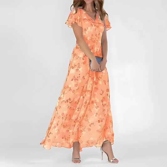 Davonie - Sophisticated Floral Dress