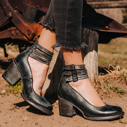 Verona - Vintage Classic Heel Shoes