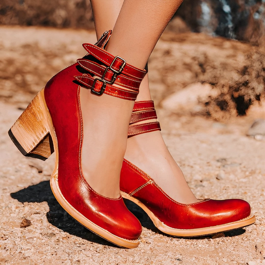 Verona - Vintage Classic Heel Shoes