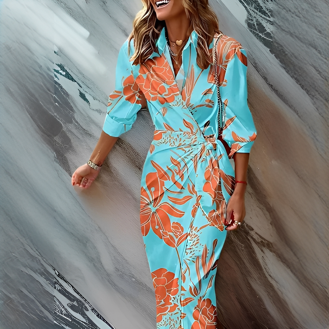 Emery - Fashionable Wrap Dress