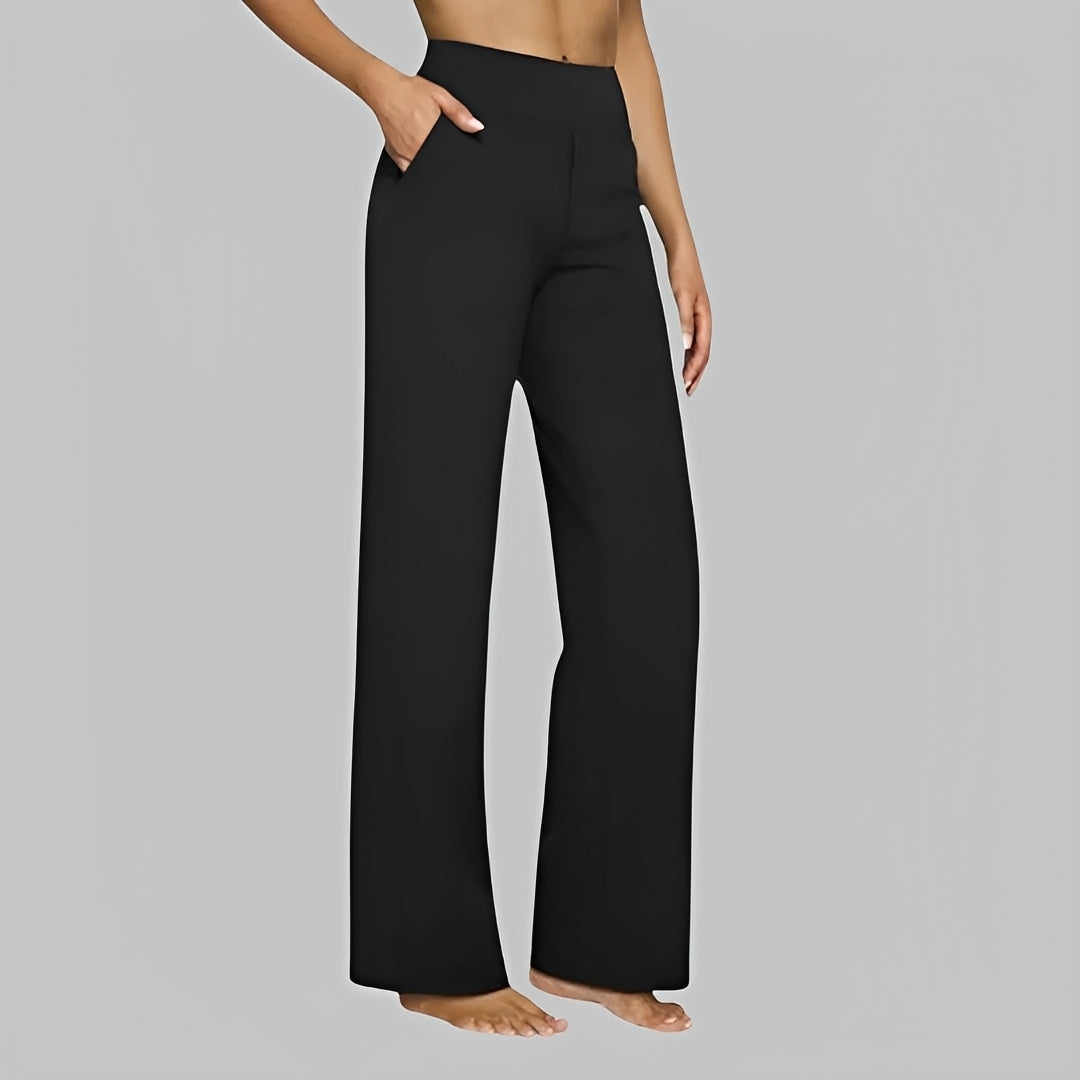 Salma - High-Waisted Casual Pants