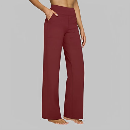 Salma - High-Waisted Casual Pants