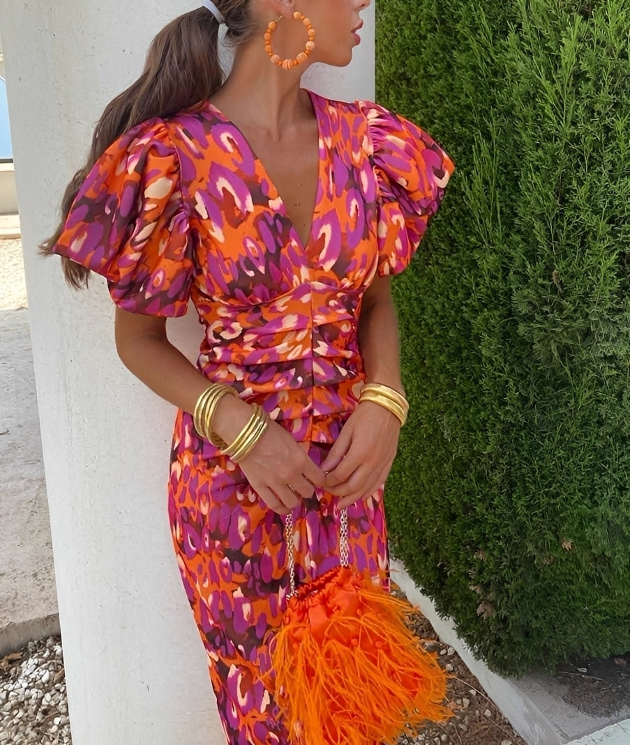 Kylie - Trendy Floral Dress