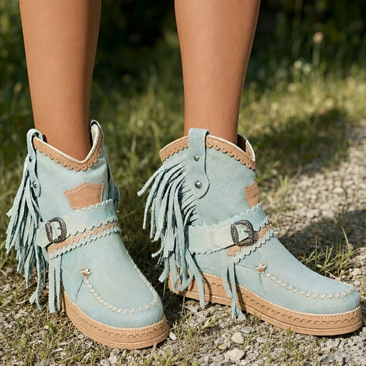 Brianna - Stylish Boho Ankle Boots