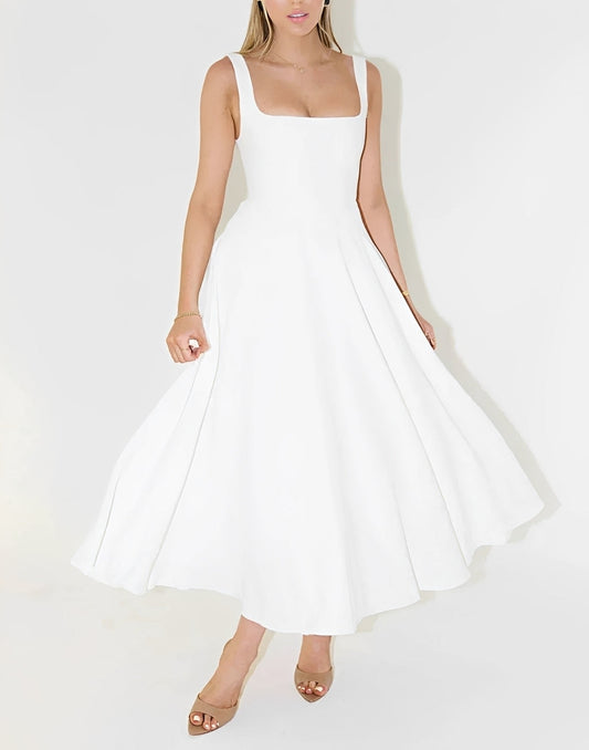 Shelley - Sleeveless Midi Dress