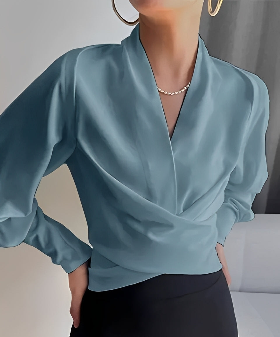 Isabel - Stylish V-neck Blouse