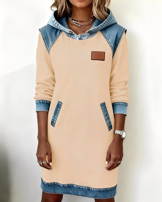 Catherine – Stylish Hooded Top with Pockets for Women