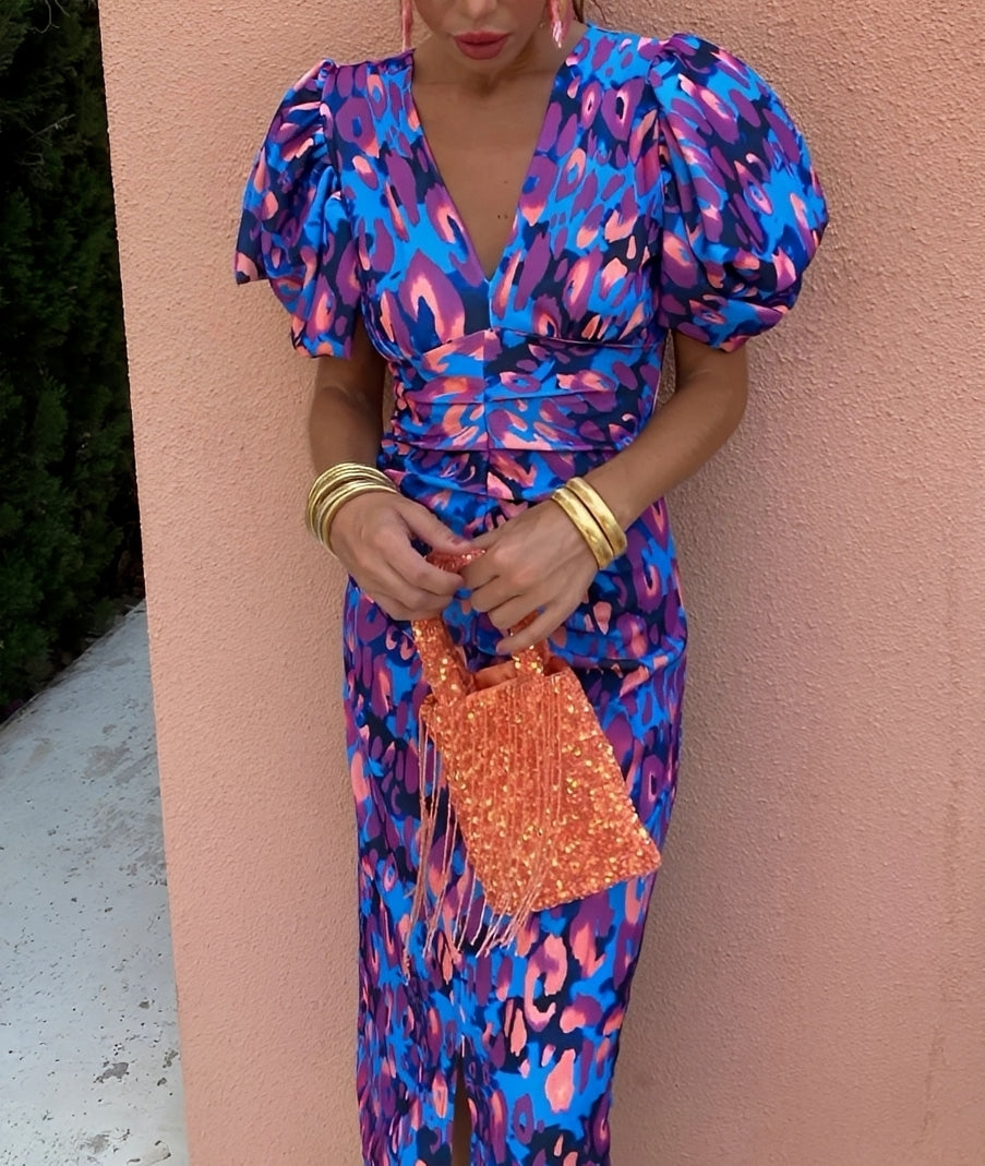 Kylie - Trendy Floral Dress