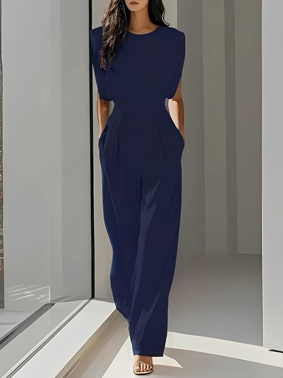 Bernice - Relaxed Sleeveless Jumpsuit