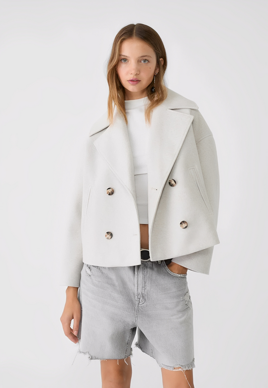 Claire – Short Double-Breasted Jacket